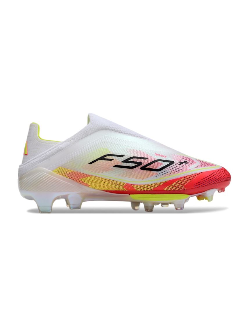 Adidas F50+ Elite FG Pure Victory - White/Black/Solar Yellow/Solar