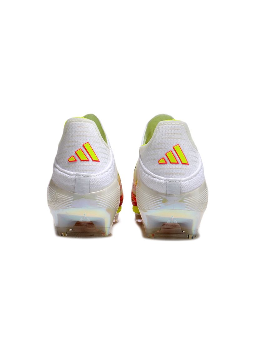 Adidas F50+ Elite FG Pure Victory - White/Black/Solar Yellow/Solar