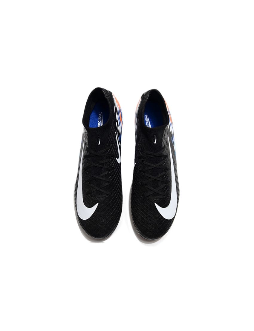 Nike Air Zoom Mercurial Superfly 10 Elite FG Black White Multi