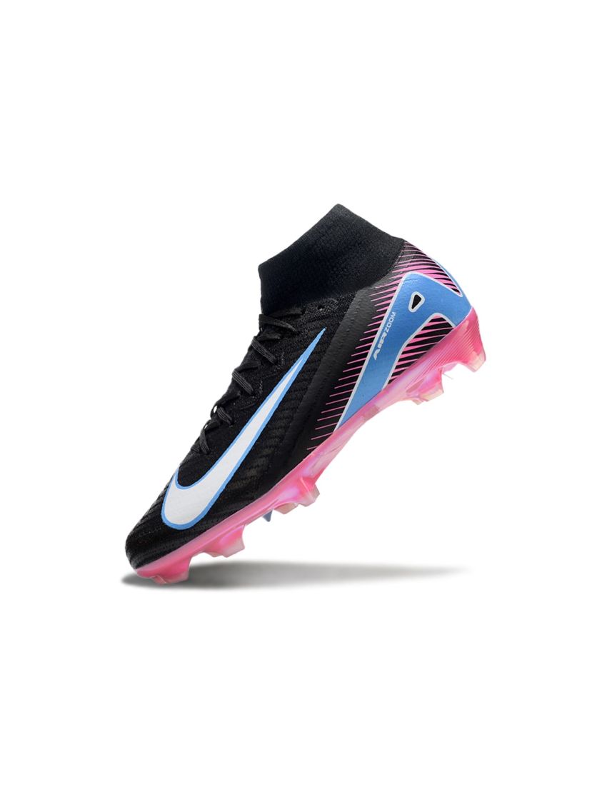 Nike Air Zoom Mercurial Superfly 10 Elite FG Black White Pink