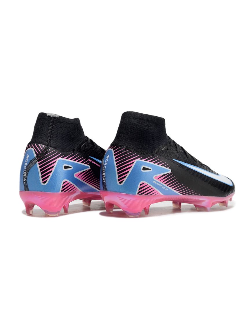 Nike Air Zoom Mercurial Superfly 10 Elite FG Black White Pink