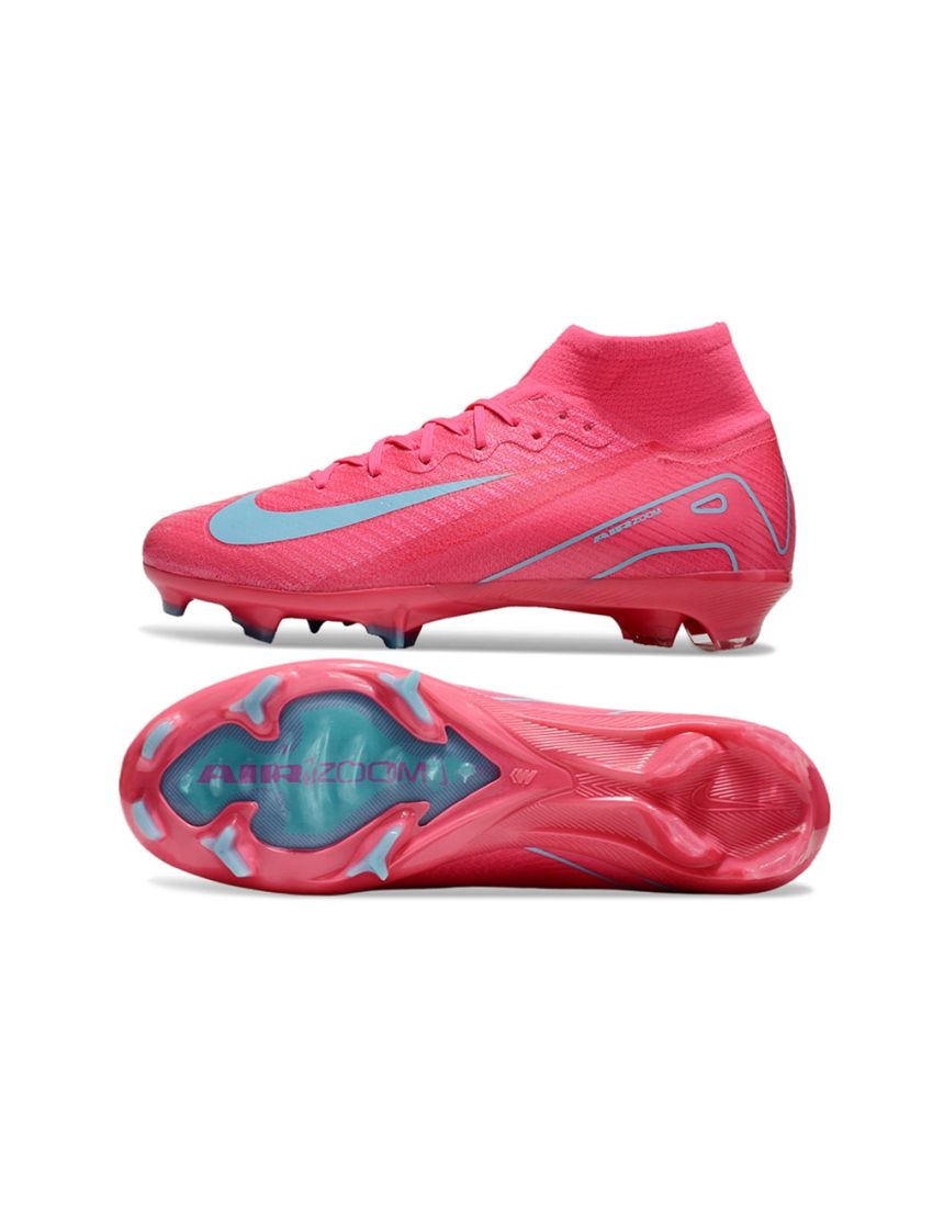 Nike Air Zoom Mercurial Superfly 10 Elite FG Mad Energy - Ember Glow/Aurora Green