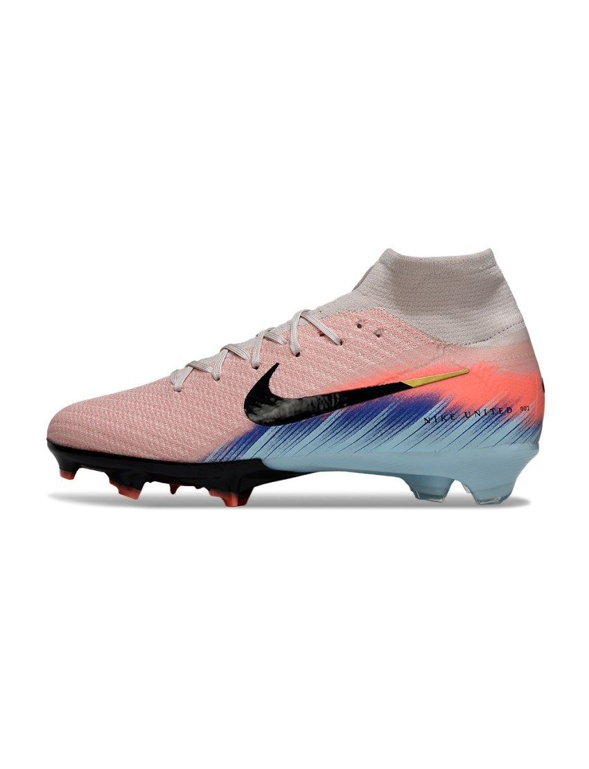 Nike Air Zoom Mercurial Superfly 10 Elite FG United Silt Red Racer Blue