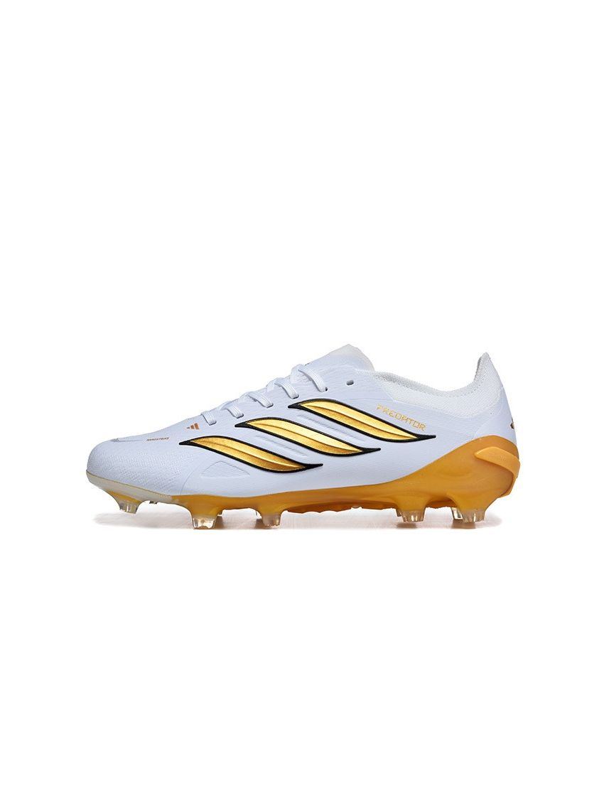 adidas 26 Predator Elite FG White Metallic Gold Black