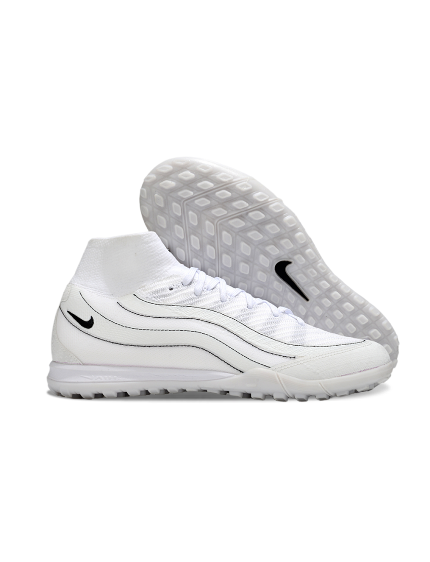 Nike Air Zoom Mercurial Superfly 10 Elite TF White Black