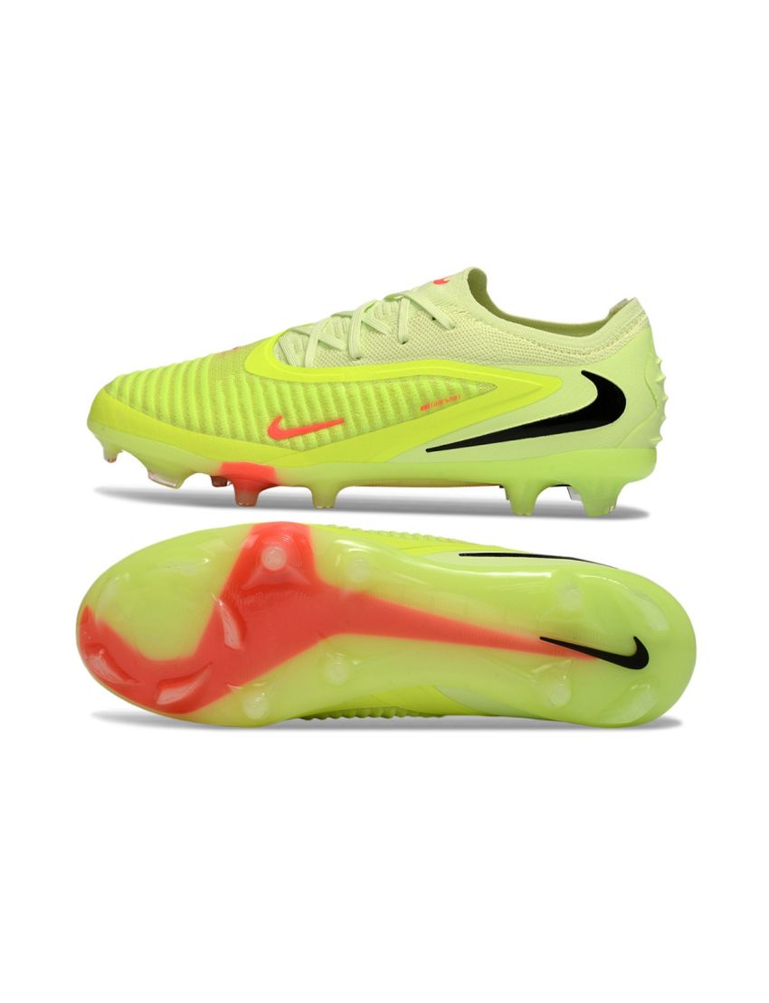  Nike Phantom 6 Elite Low FG Limelight Hyper Crimson Black