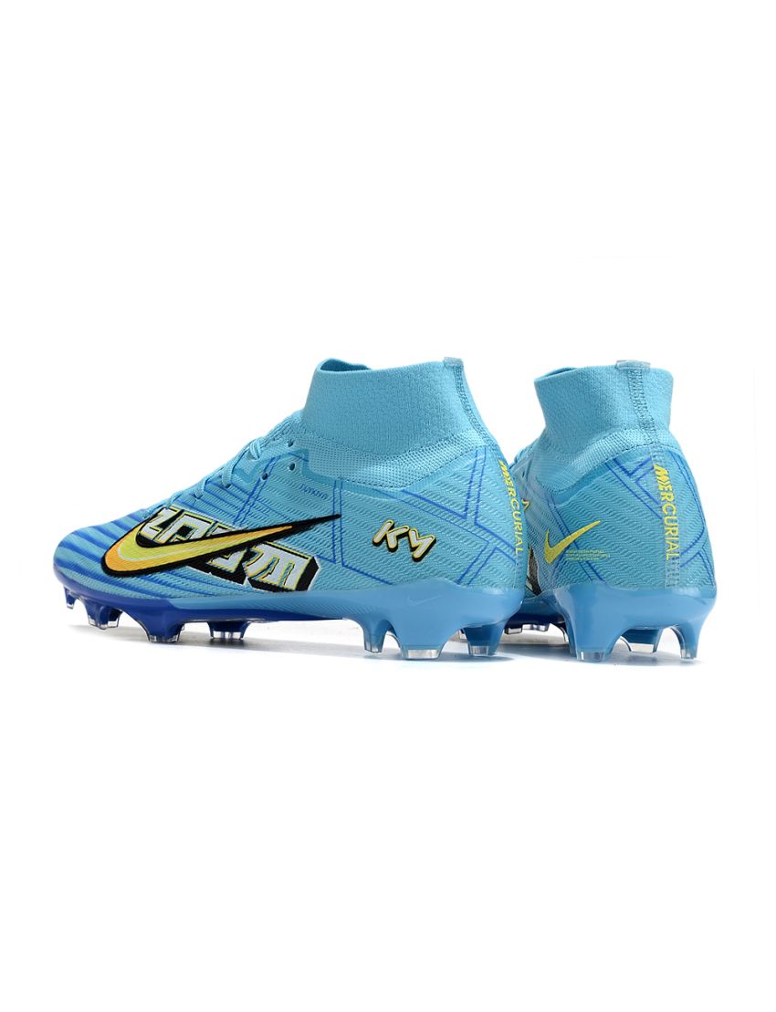 Nike Air Zoom Mercurial Superfly 9 Elite FG Mbappé 2023-24 - Baltic Blue/Sundial/White