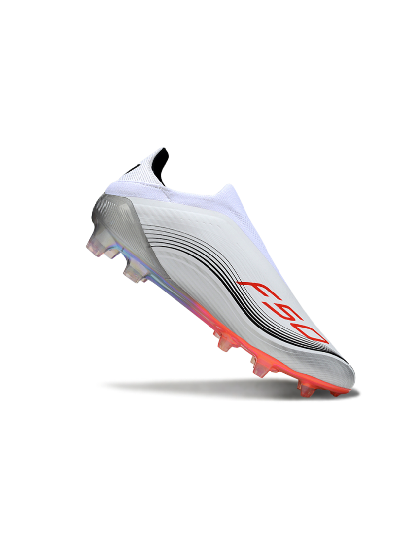 Adidas F50 Messi Elite FG - Footwear White Lucid Red Silver Metallic