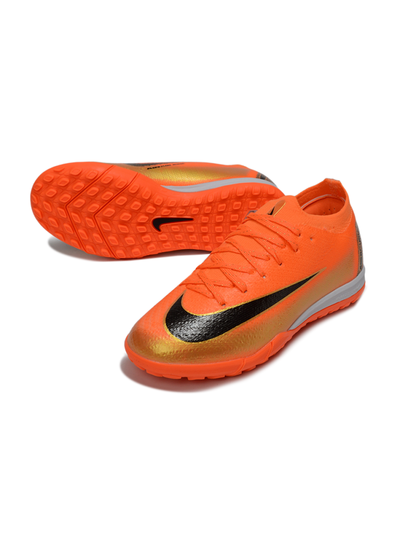Nike Air Zoom Mercurial Vapor 16 Elite TF 'Deja Vu' - Total Orange Metallic Vivid Gold