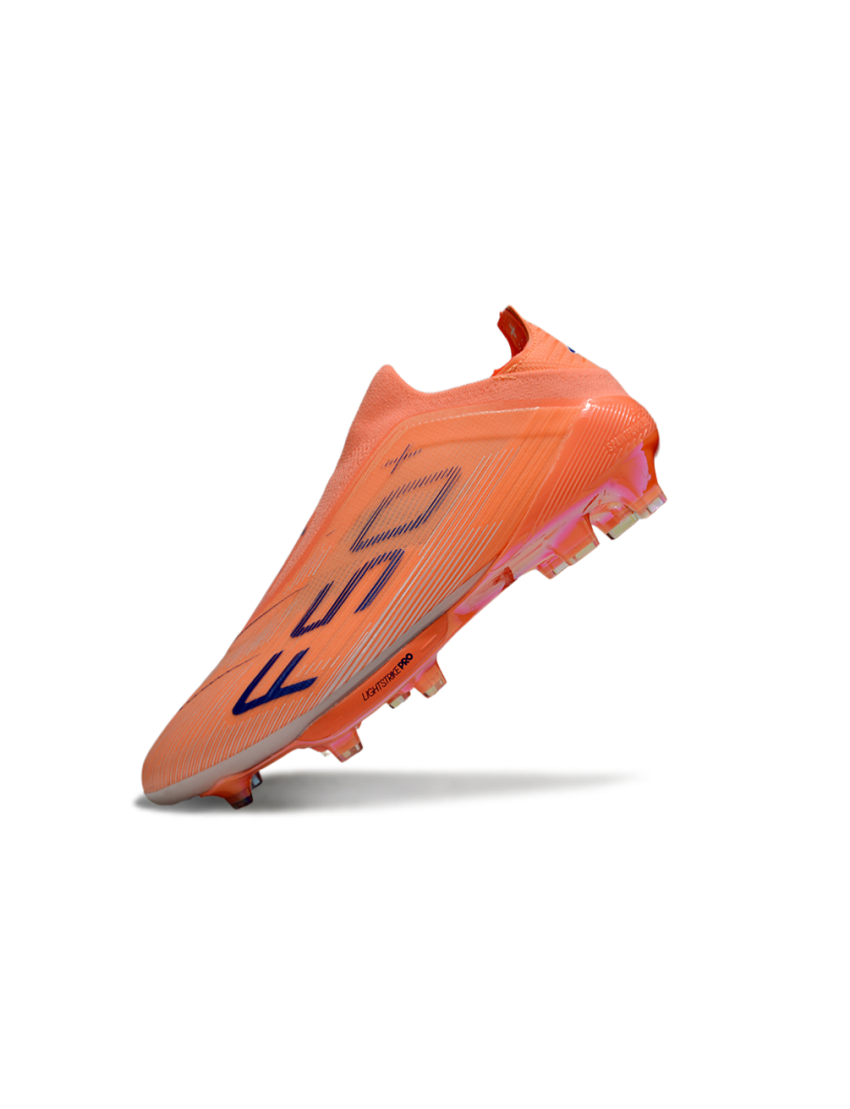 Adidas F50 Laceless Elite FG Orange Lucid Blue