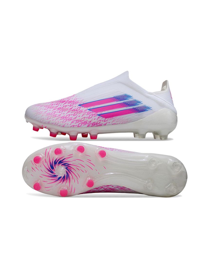 Adidas F50 Laceless Elite FG Sparkfusion Pack White Lucid Pink