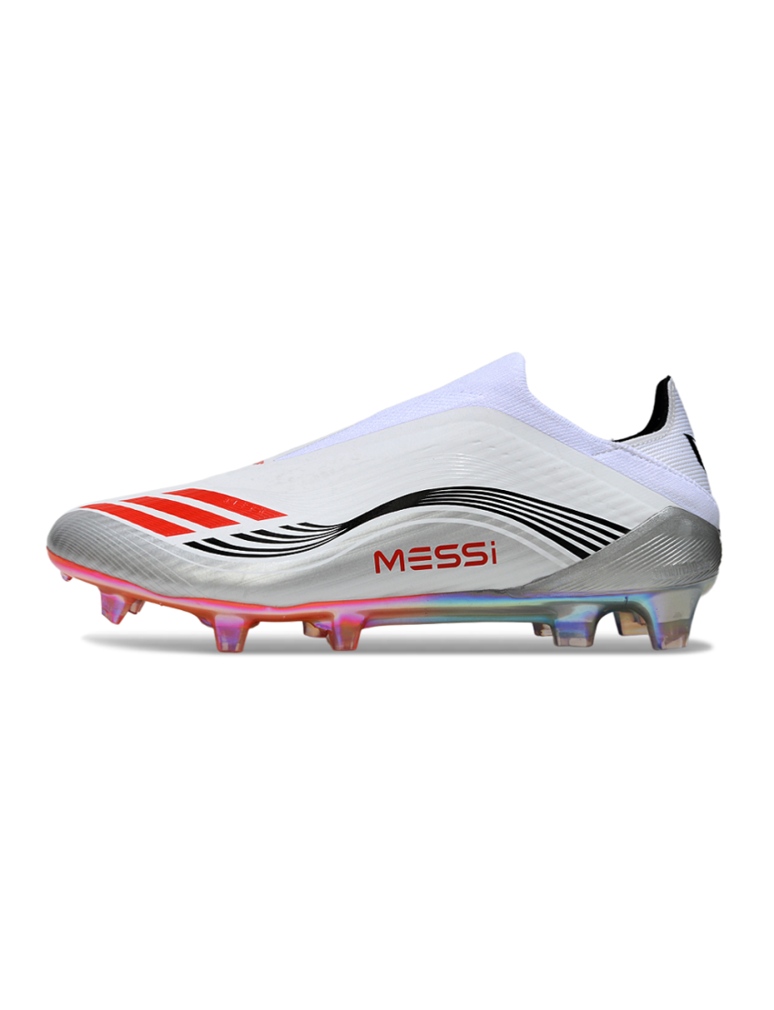 Adidas F50 Messi Elite FG - Footwear White Lucid Red Silver Metallic