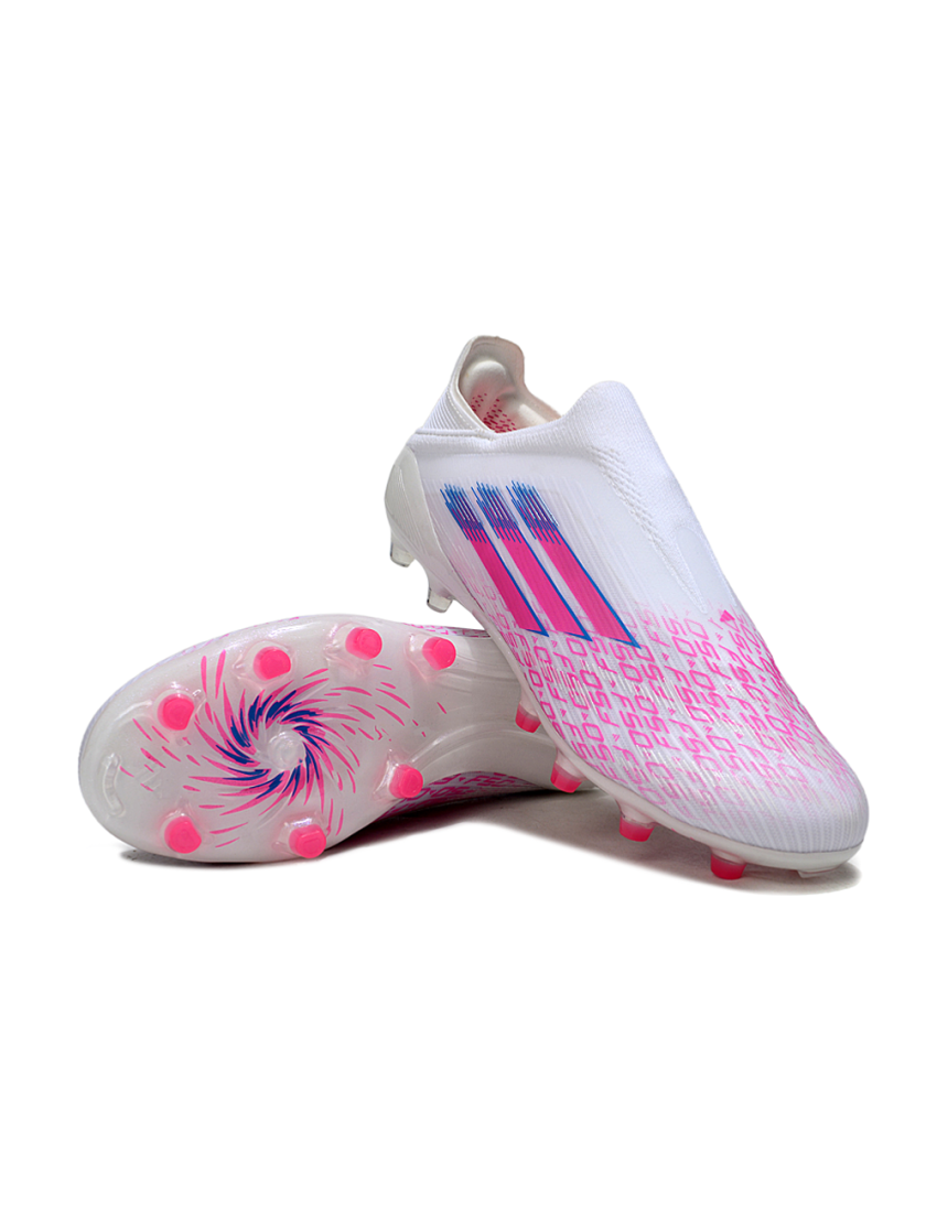 Adidas F50 Laceless Elite FG Sparkfusion Pack White Lucid Pink