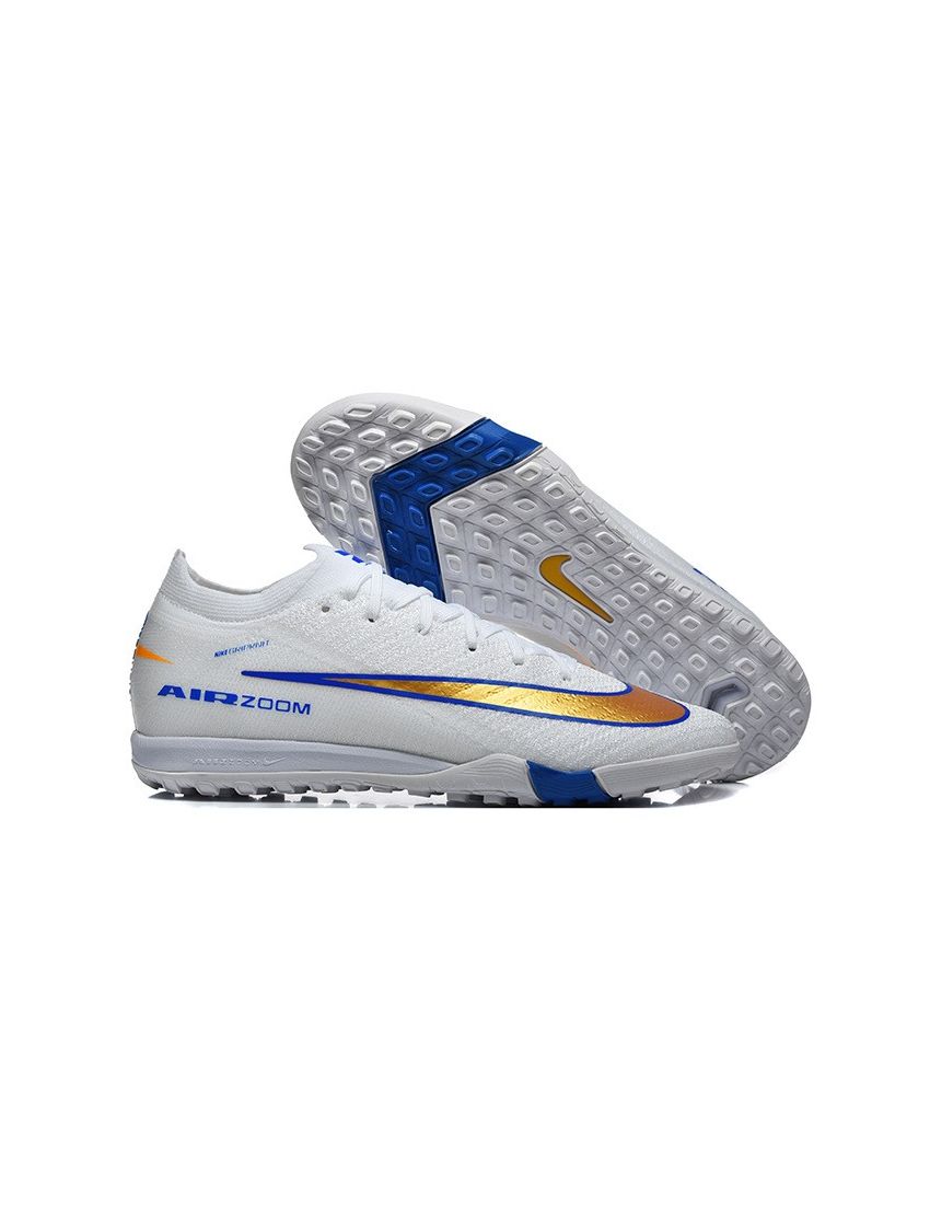 Nike Air Zoom Mercurial Vapor 16 Elite TF White Gold Blue