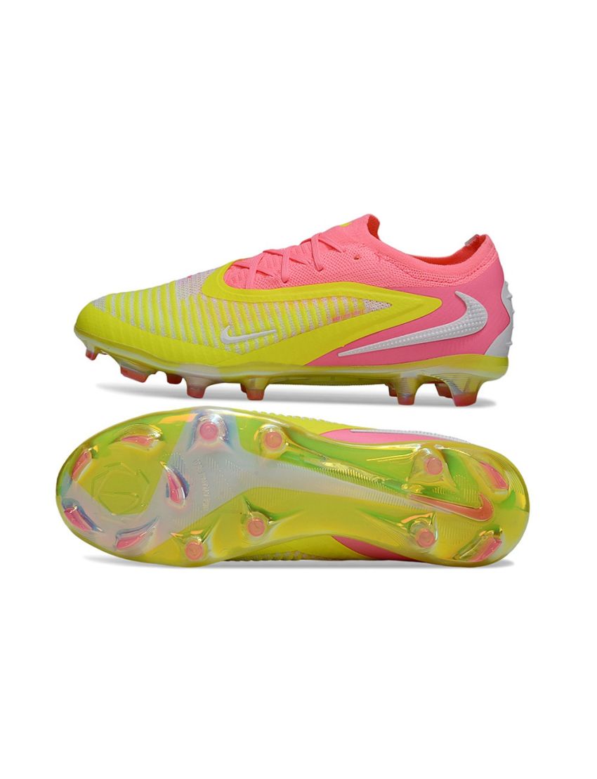 Nike Phantom 6 Elite Low FG Yellow Pink White