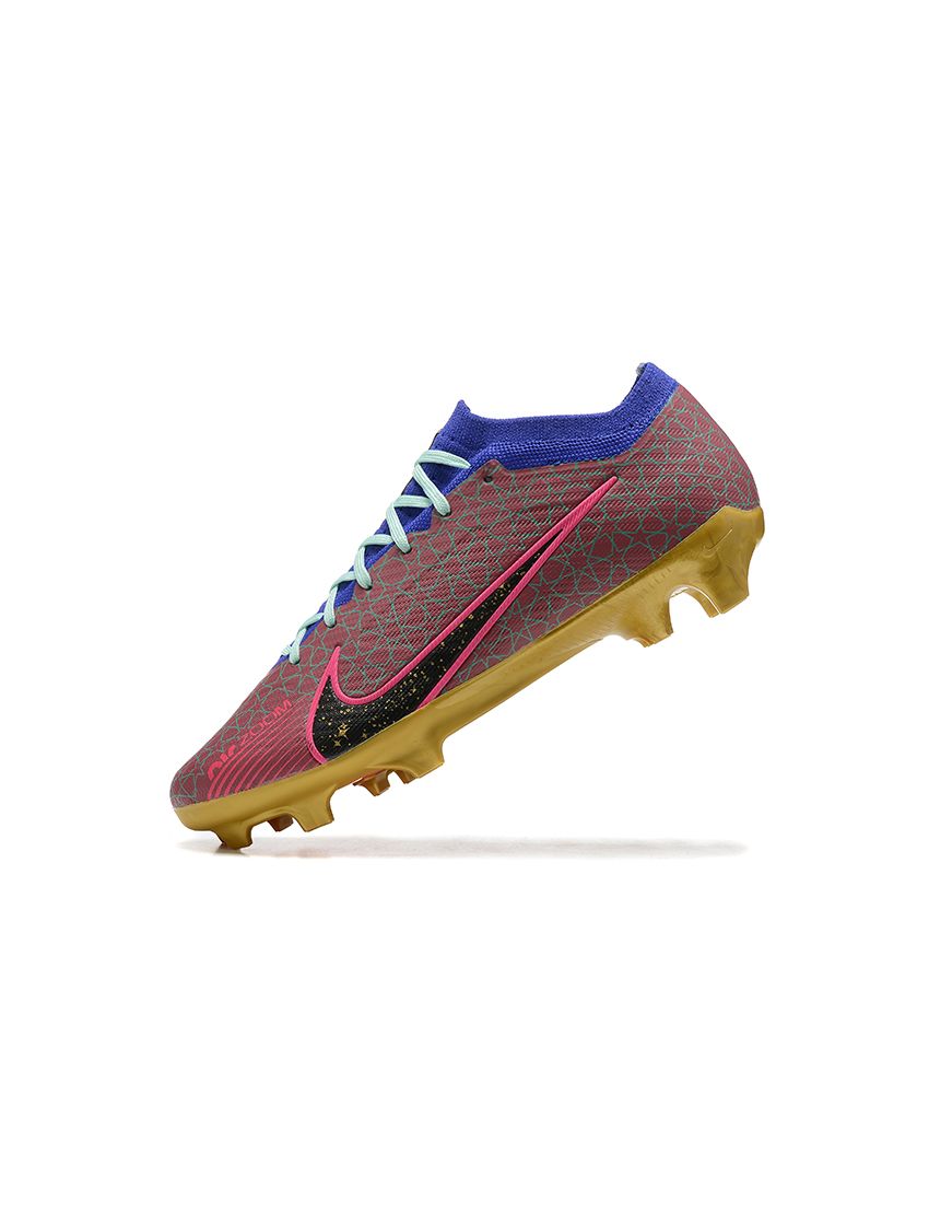 Nike Air Zoom Mercurial Vapor 15 Elite FG Blue Pink Black Multicolor