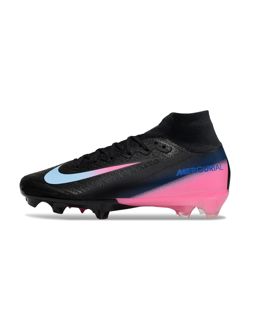 Nike Air Zoom Mercurial Superfly 10 Elite FG Black Pink Blue