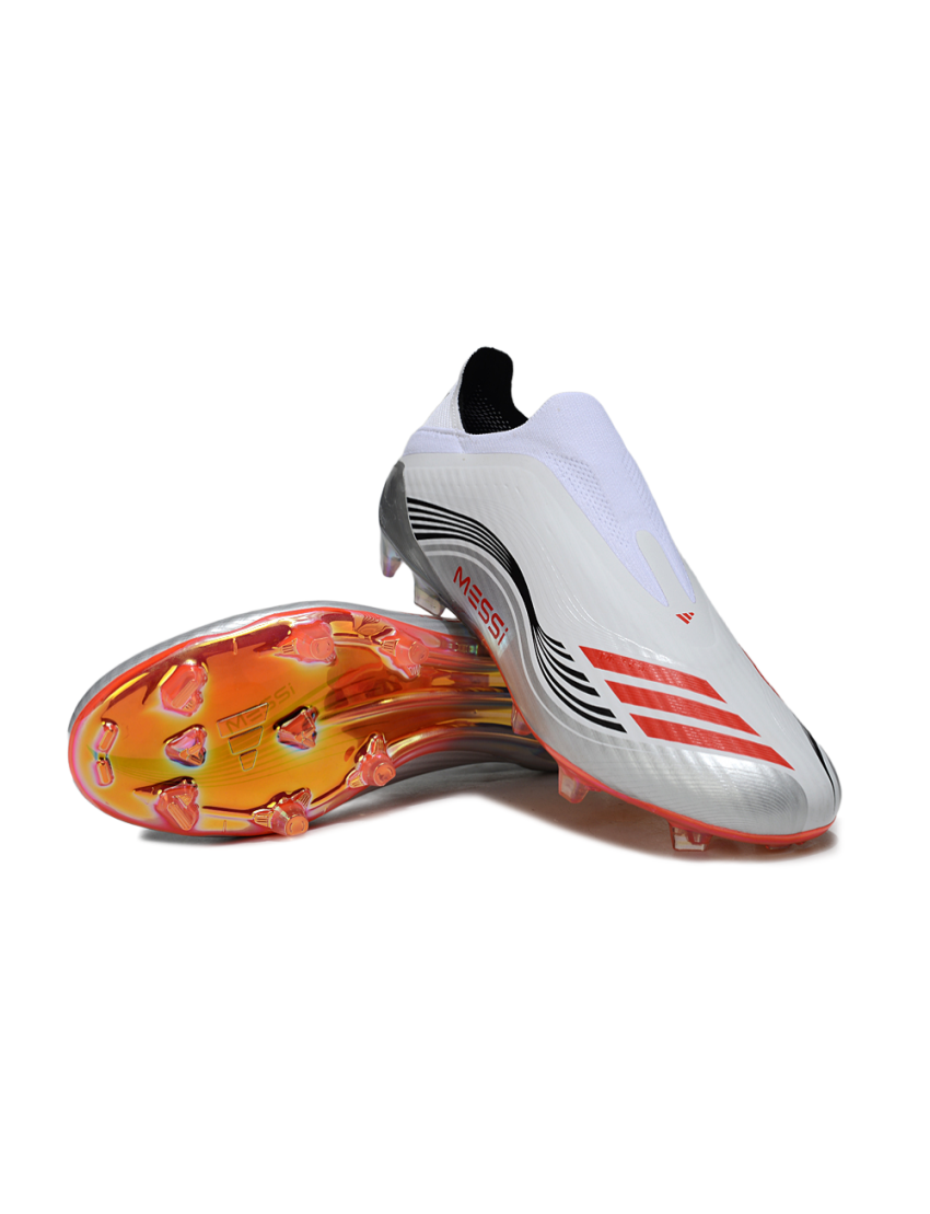 Adidas F50 Messi Elite FG - Footwear White Lucid Red Silver Metallic