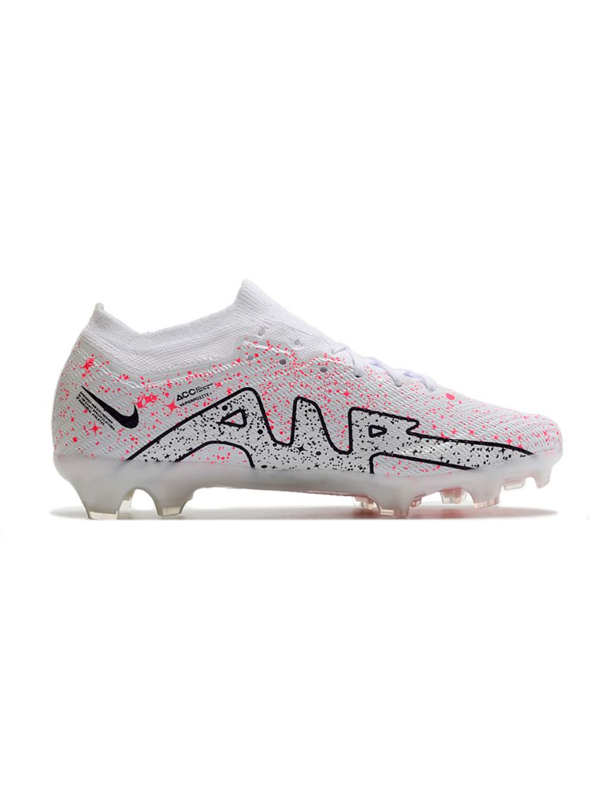 Nike Air Zoom Mercurial Vapor 15 Elite FG White Black Pink