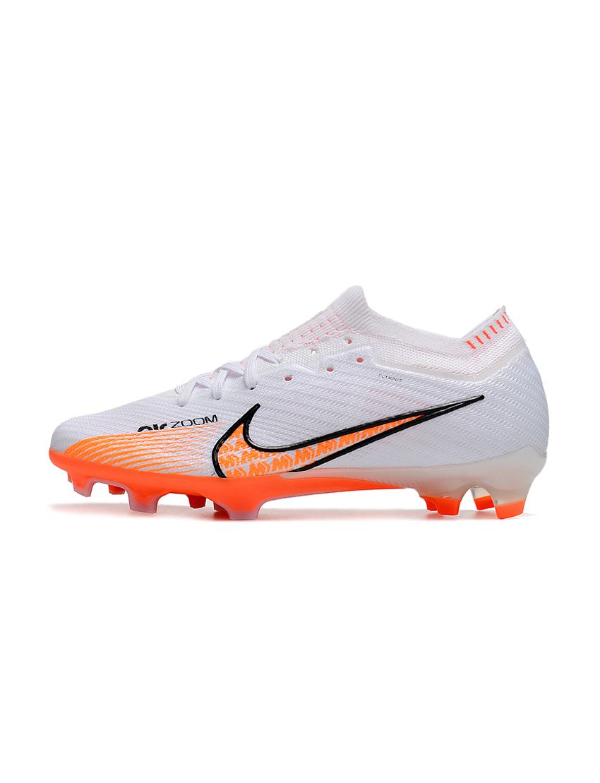 Nike Air Zoom Mercurial Vapor 15 Elite FG - White/Orange