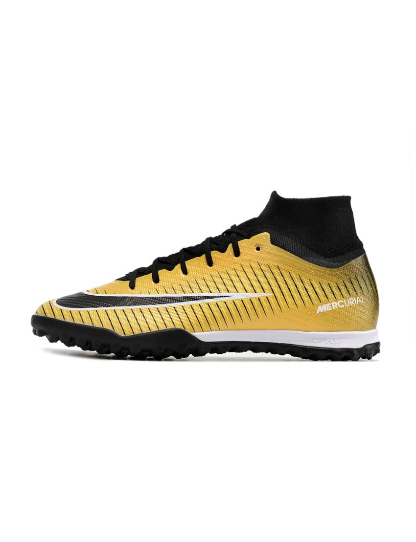 Nike Air Zoom Mercurial Superfly Elite 9 TF KM PSG - Gold/Multi-Black/White
