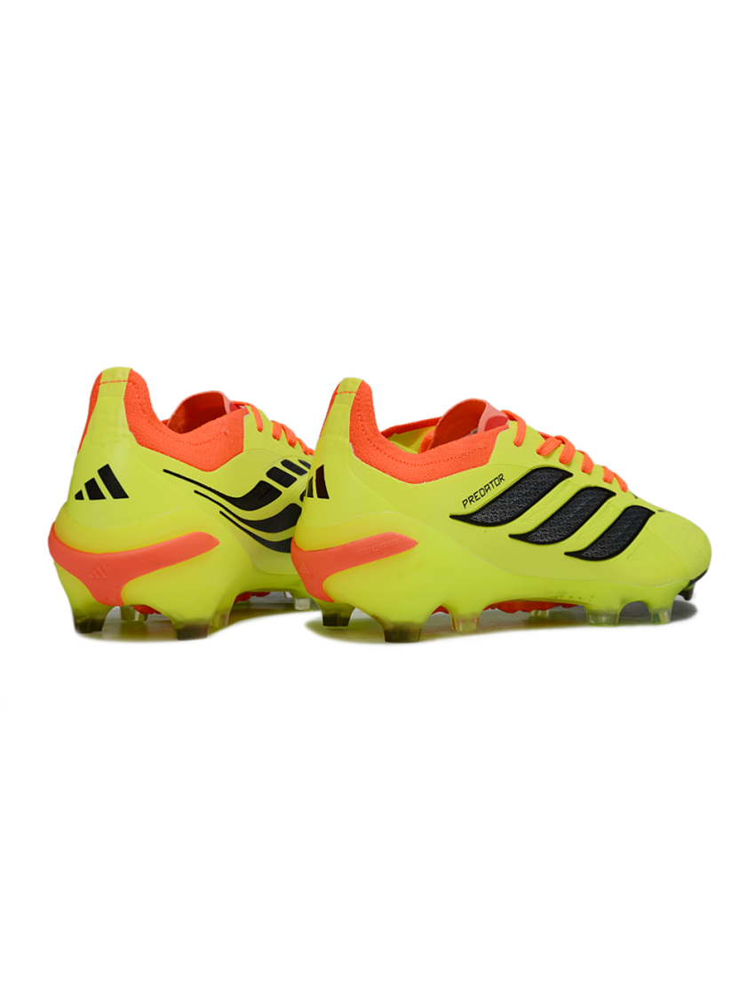 Adidas Predator 26 Elite FG Yellow Silver Red
