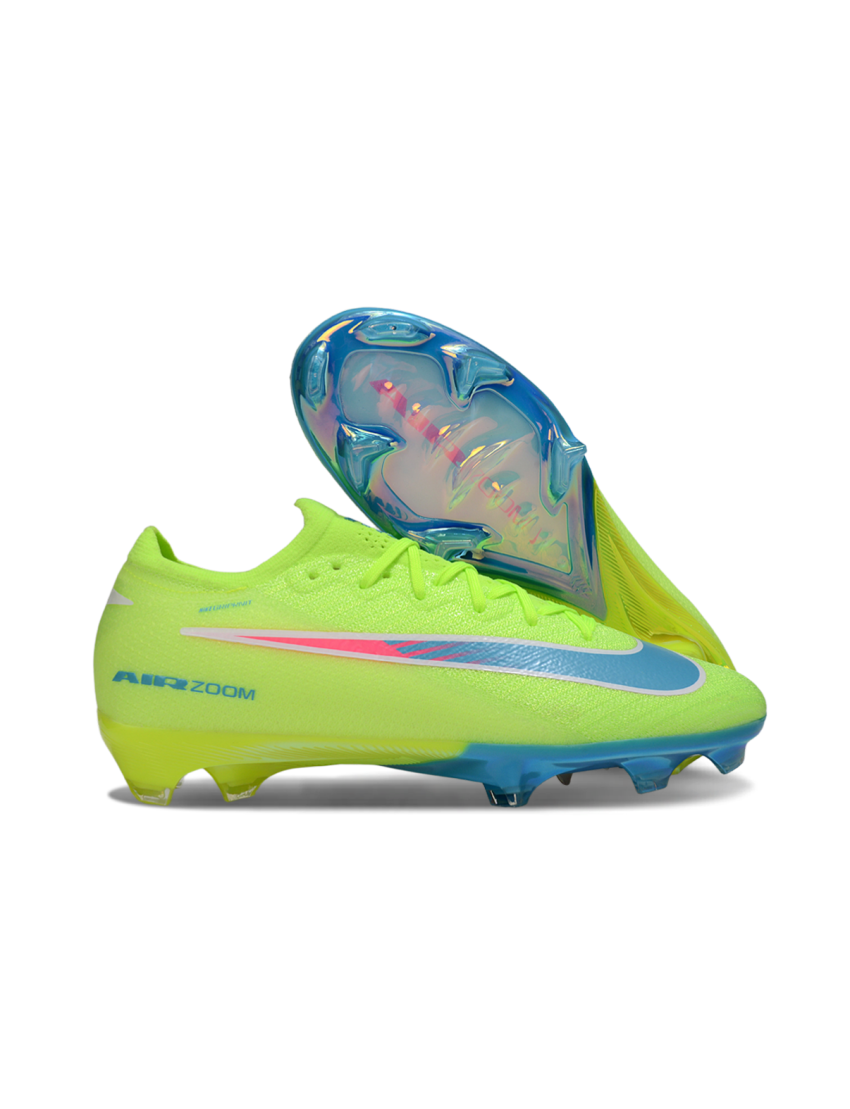 Nike Air Zoom Mercurial Vapor 16 Elite FG Green Blue Pink