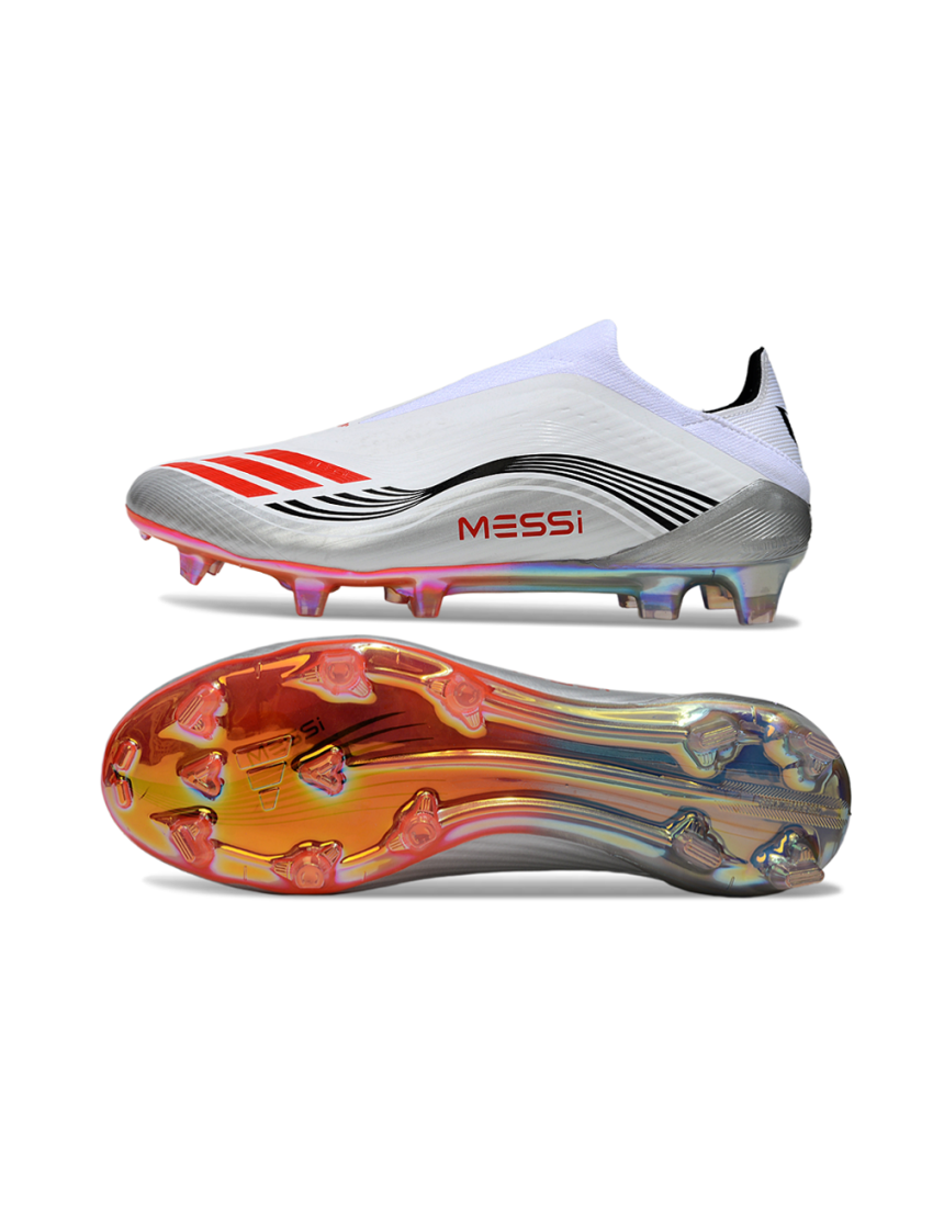 Adidas F50 Messi Elite FG - Footwear White Lucid Red Silver Metallic