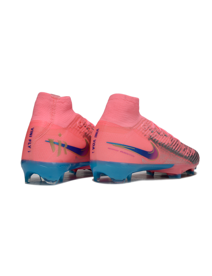 Nike Air Zoom Mercurial Superfly 10 Elite FG Pink Blue Silver