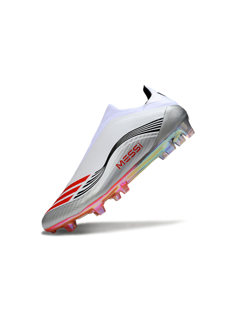Adidas F50 Messi Elite FG - Footwear White Lucid Red Silver Metallic