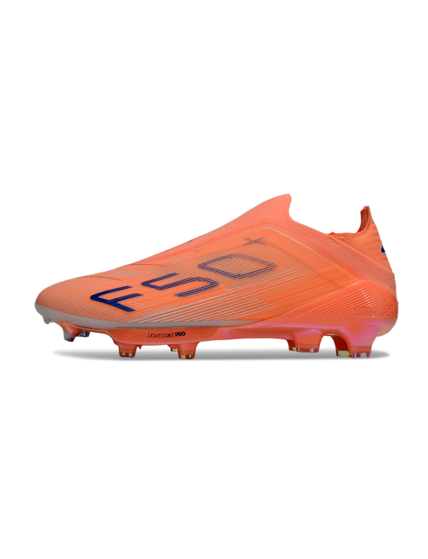 Adidas F50 Laceless Elite FG Orange Lucid Blue