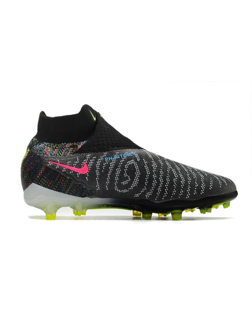 Nike Phantom GX Elite Fusion DF FG Link - Black/Volt/White/Blue Glow