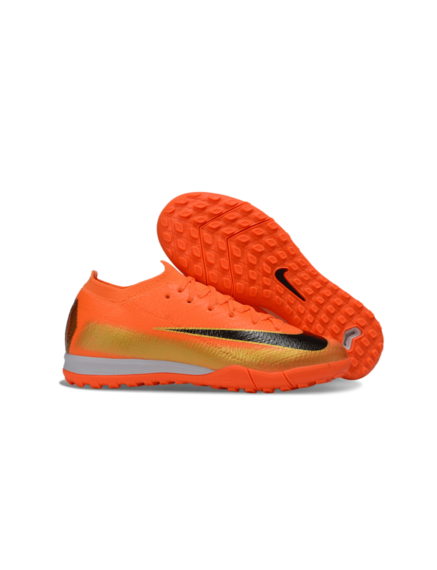 Nike Air Zoom Mercurial Vapor 16 Elite TF 'Deja Vu' - Total Orange Metallic Vivid Gold