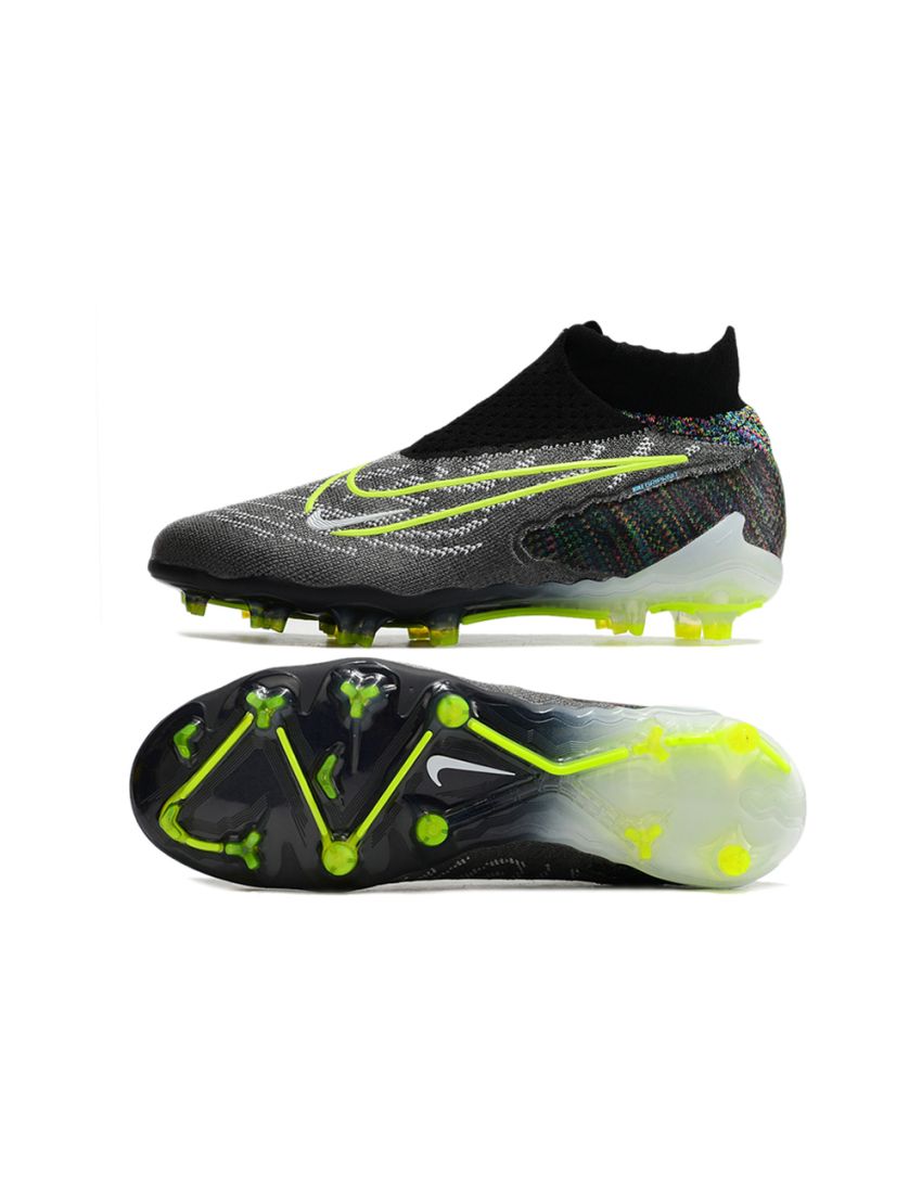 Nike Phantom GX Elite Fusion DF FG Link - Black/Volt/White/Blue Glow