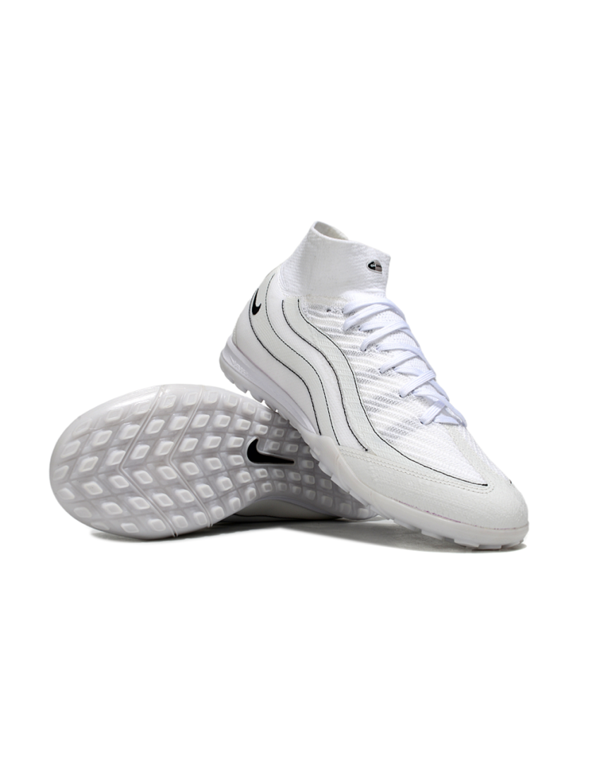 Nike Air Zoom Mercurial Superfly 10 Elite TF White Black