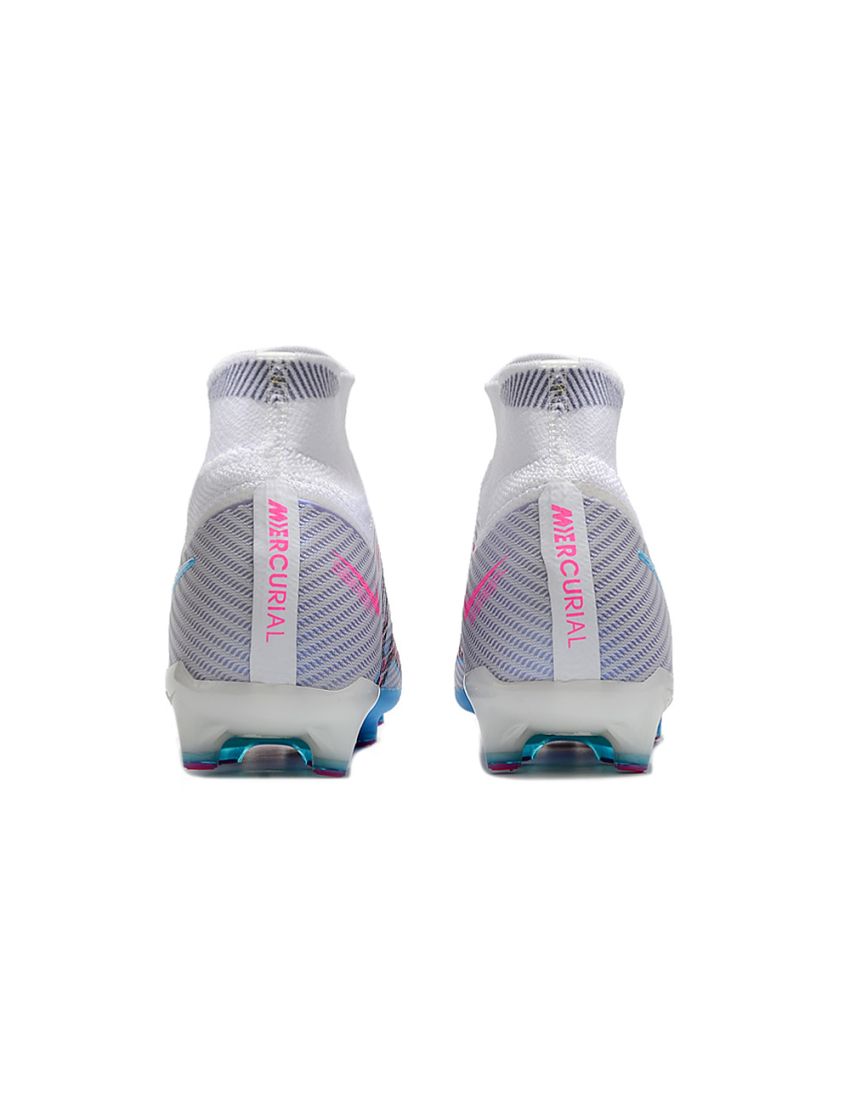 Nike Air Zoom Mercurial Superfly 9 Elite AG-Pro - White/Baltic Blue/Pink Blast/Indigo Haze