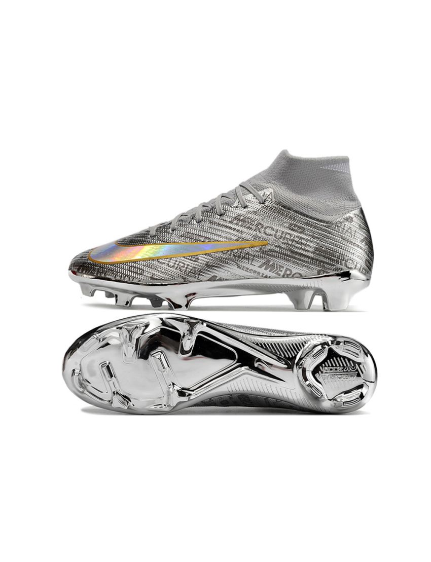 Nike Air Zoom Mercurial Superfly 9 Elite FG XXV - Metallic Silver/Black/Wolf Grey