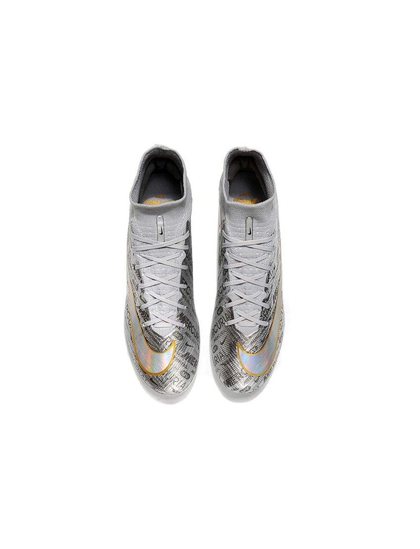 Nike Air Zoom Mercurial Superfly 9 Elite FG XXV - Metallic Silver/Black/Wolf Grey