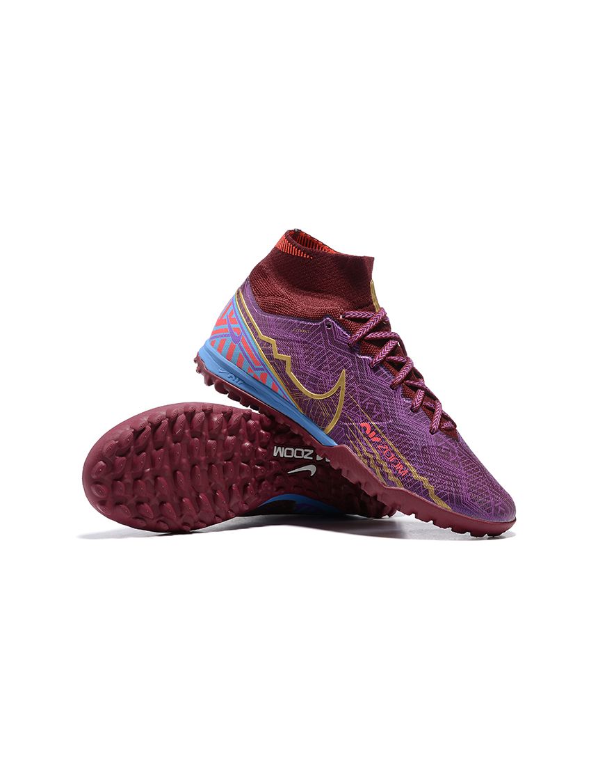 Nike Air Zoom Mercurial Superfly 9 Elite TF KM Edition - Dark Beetroot/Metallic Vivid Gold