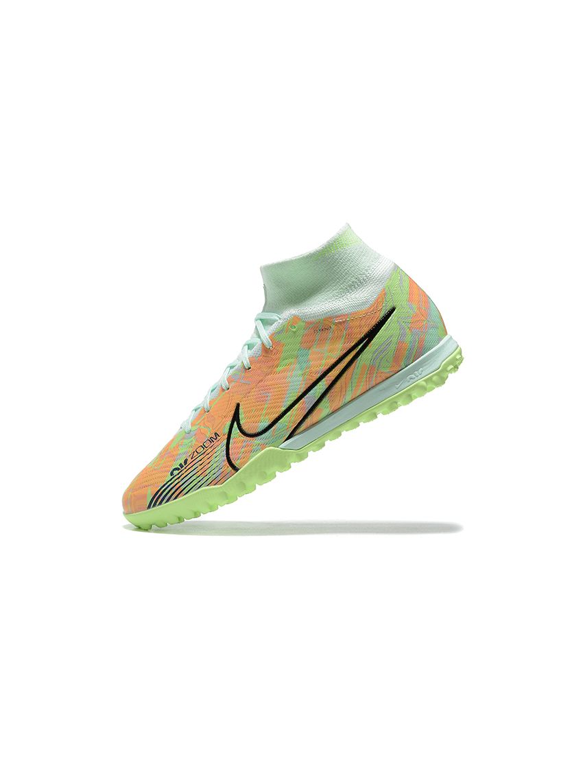 Nike Air Zoom Mercurial Superfly Elite 9 TF Bonded - Barely Green/Blackened Blue/Total Orange