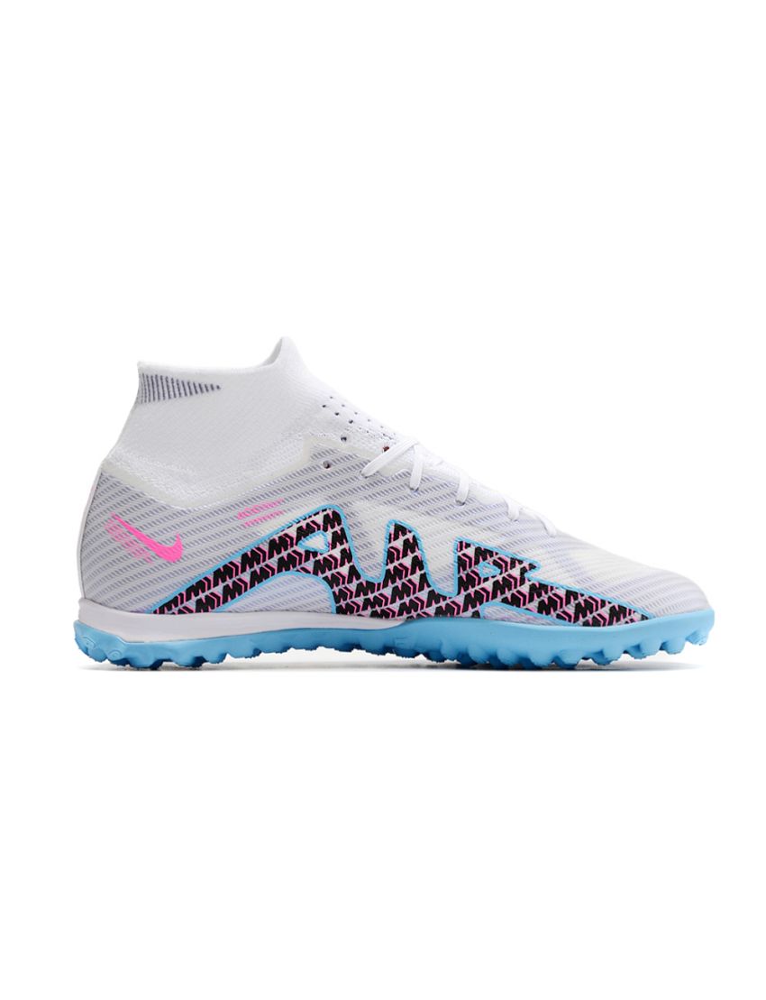 Nike Air Zoom Mercurial Superfly Elite 9 TF - White/Light Blue/Laser Pink