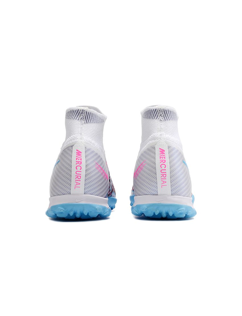 Nike Air Zoom Mercurial Superfly Elite 9 TF - White/Light Blue/Laser Pink