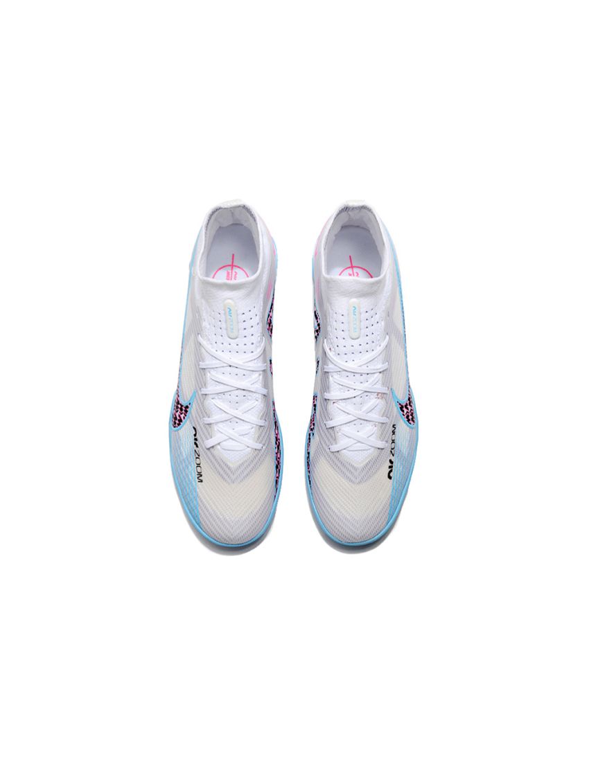 Nike Air Zoom Mercurial Superfly Elite 9 TF - White/Light Blue/Laser Pink