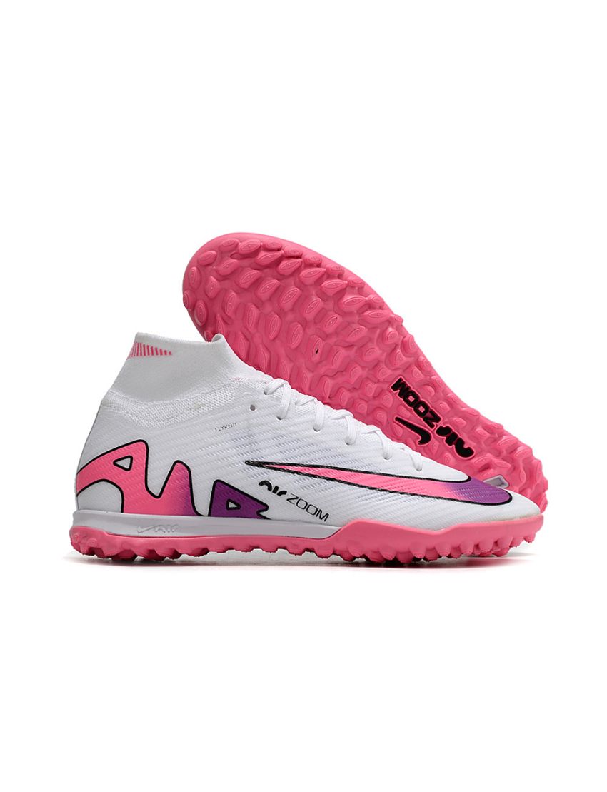 Nike Air Zoom Mercurial Superfly Elite 9 TF - White/Pink
