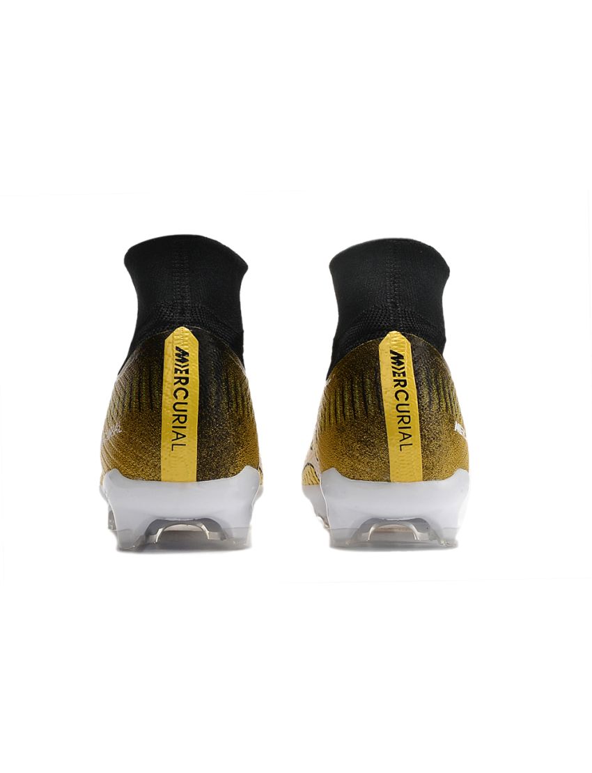 Nike Air Zoom Mercurial Superfly 9 Elite FG Yellow Black White