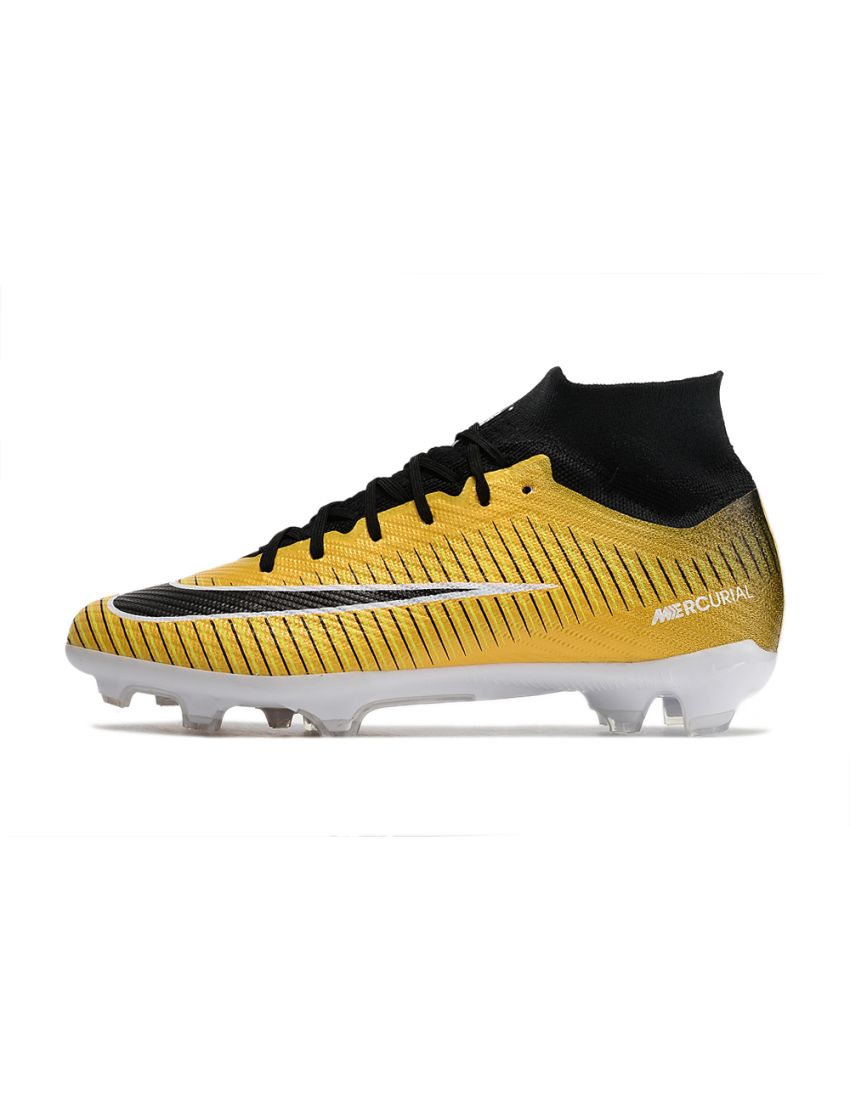 Nike Air Zoom Mercurial Superfly 9 Elite FG Yellow Black White