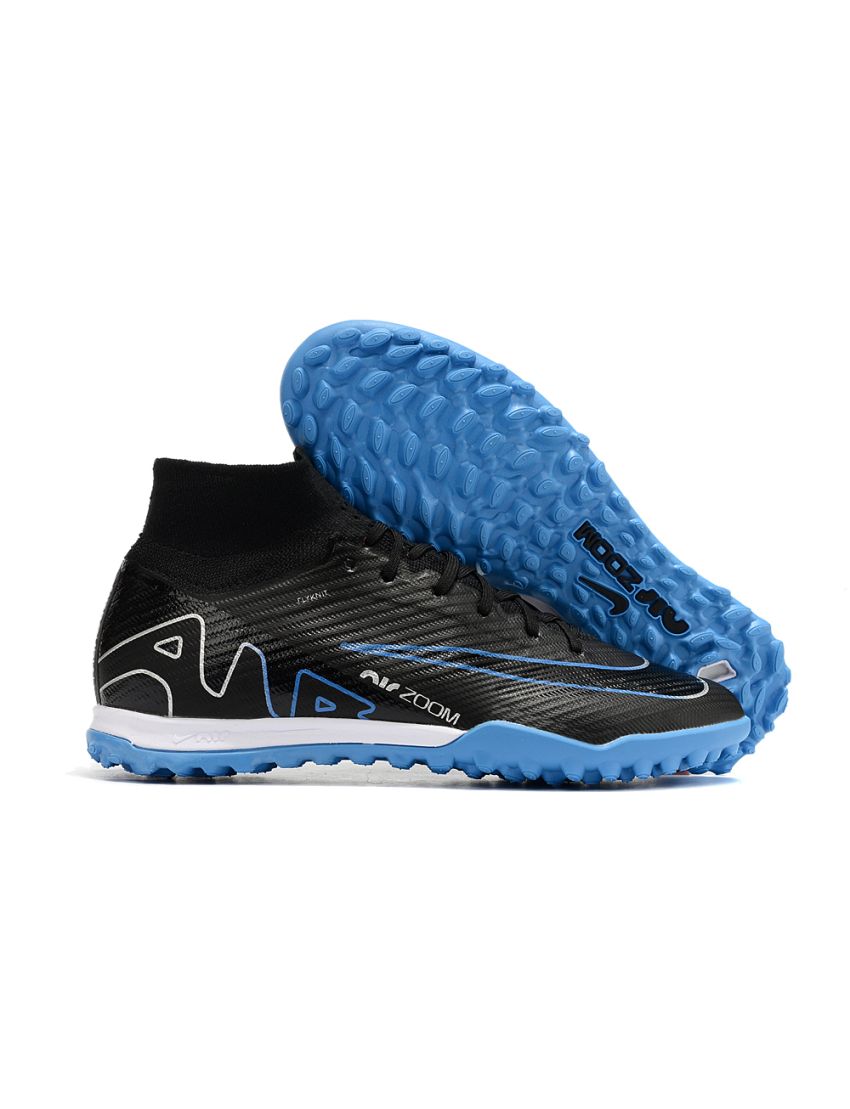 Nike Air Zoom Mercurial Superfly 9 Elite TF - Black/Blue