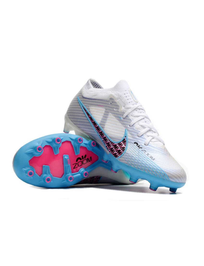 Nike Air Zoom Mercurial Vapor 15 Elite AG-Pro - White/Baltic Blue/Pink Blast/Indigo Haze