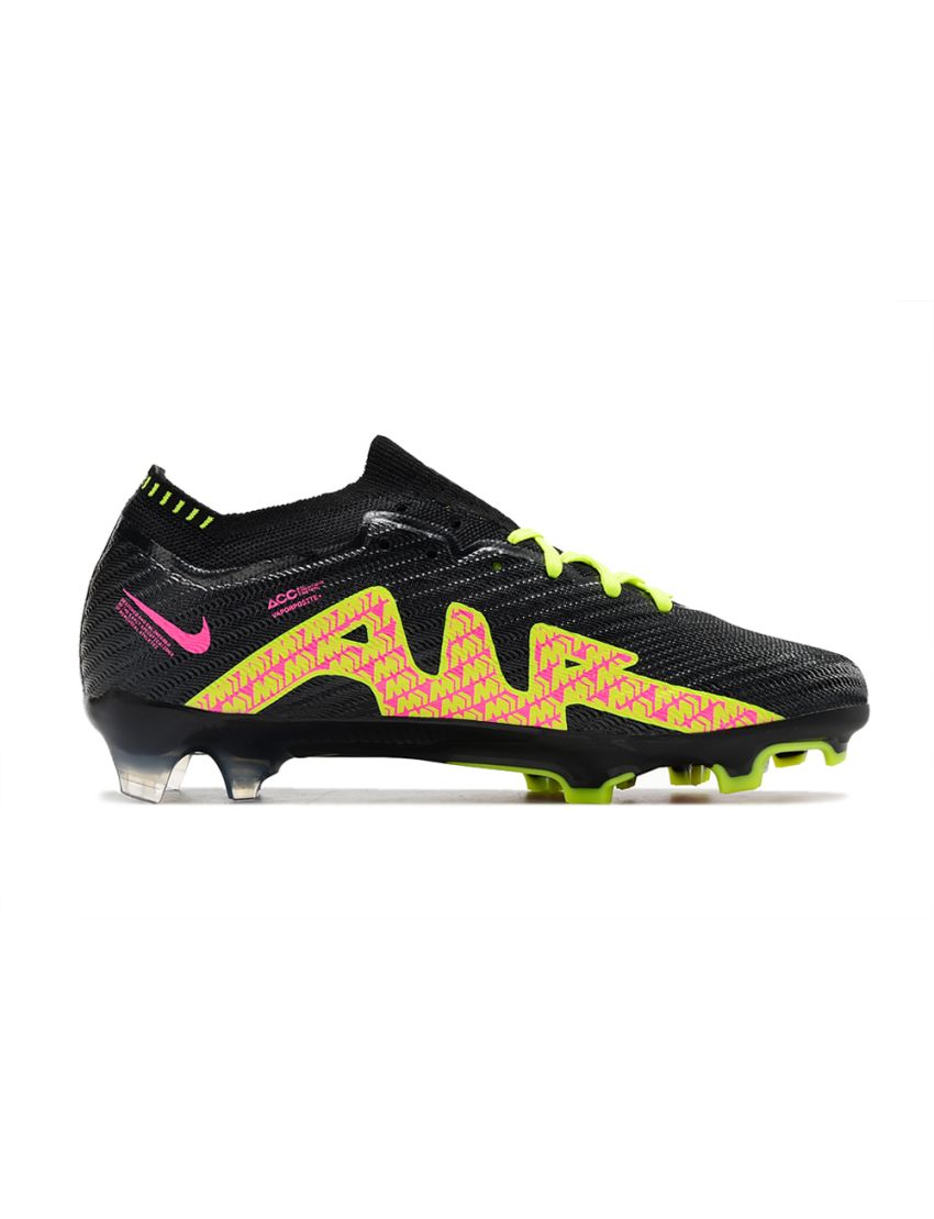 Nike Air Zoom Mercurial Vapor 15 Elite FG - Black/Volt/Pink