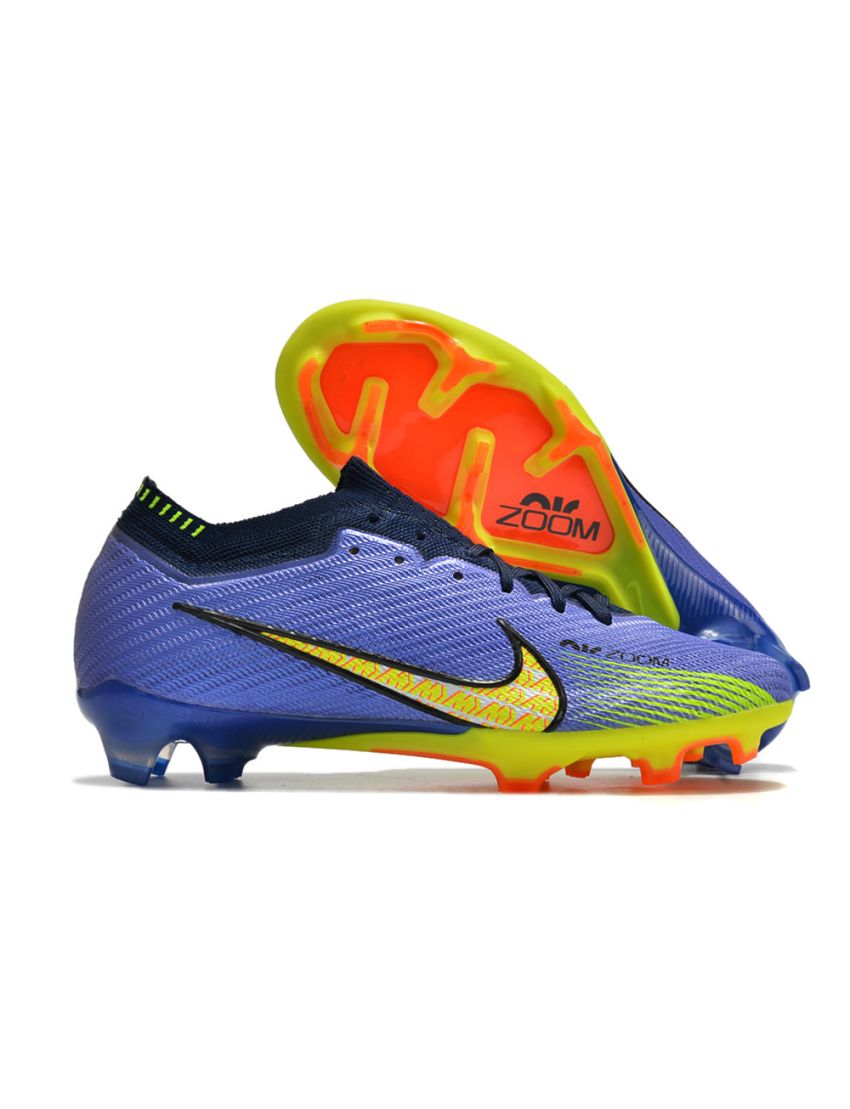 Nike Air Zoom Mercurial Vapor 15 Elite FG - Blue/Black/Yellow/Orange
